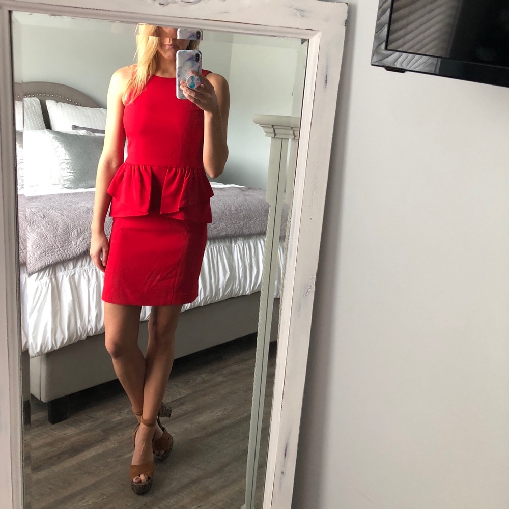Michael Kors red dress